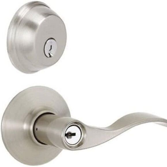 Schlage Fb50 V ACC 619 B60 Single Cylinder Deadbolt and F51 Keyed Entry … - Picture 1 of 10